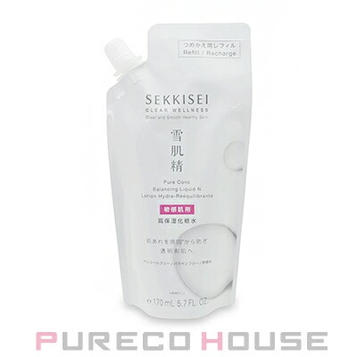 コーセー 雪肌精 クリアウェルネス ピュア コンク SS (敏感肌用化粧水) (レフィル) 170ml