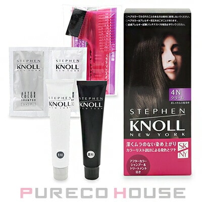 コーセー スティーブンノル カラークチュール クリームヘアカラー (白髪染め) #4N ダークブラウン 【医薬部外品】