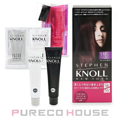 コーセー スティーブンノル カラークチュール クリームヘアカラー (白髪染め) #5M ディープマロンブラウン 【医薬部外品】