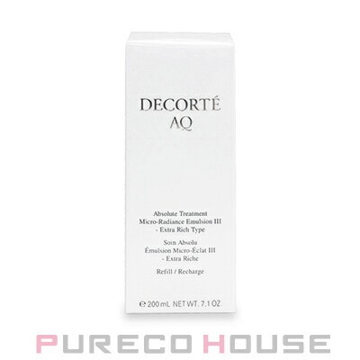 コーセー コスメデコルテ AQ アブソリュート エマルジョン マイクロラディアンス III (乳液) 200ml レフィル