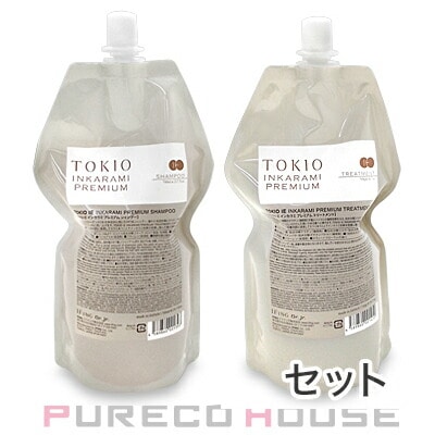 TOKIO (トキオ) IE インカラミ プレミアム シャンプー 700ml レフィル + トリートメント 700g レフィル 【セット】