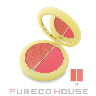 SIMIHAZE BEAUTY(シミヘイズビューティー) ソーラー ティント ブラッシュ デュオ 5g #01 Dawn