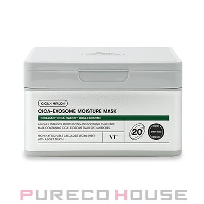 VT COSMETICS シカ エクソソーム モイスチャー マスク 20枚入り