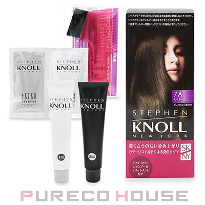 コーセー スティーブンノル カラークチュール クリームヘアカラー (白髪染め) #7A ライトアイスブラウン 【医薬部外品】