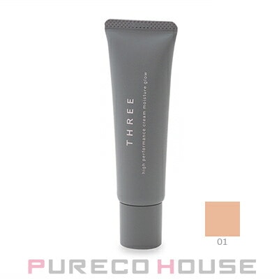 THREE(スリー) ハイ パフォーマンス クリーム モイスチャー グロー 30g #01