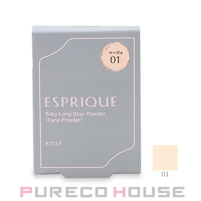 コーセー エスプリーク シルキーロングステイ パウダー (フェイスパウダー) 6g #01 ベージュ レフィル