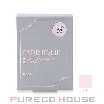 コーセー エスプリーク シルキーロングステイ パウダー (フェイスパウダー) 6g #02 ラベンダー レフィル