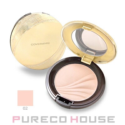 カバーマーク フェイスアップ プレストパウダー (おしろい) SPF23・PA++ #02 ライトアップベージュ