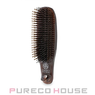 S HEART S (エス ハート エス) スカルプブラシ com (コム) ハード #グレー