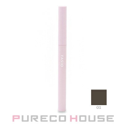 コーセー ファシオ ウォータープルーフ アイブロウ (眉墨) 太丸芯 0.7g #01 グレー