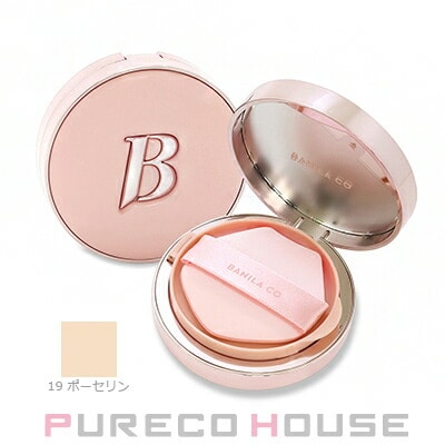 BANILA CO（バニラコ） エッセンス スキン ピンク クッション SPF50+・PA+++ 12g #19 ポーセリン