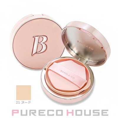 BANILA CO(バニラコ) エッセンス スキン ピンク クッション SPF50+・PA+++ 12g #21 ヌード