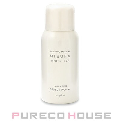 ナプラ ミーファ フレグランスUVスプレー (日やけ止め) SPF50+・PA++++ 80g #ホワイトティー