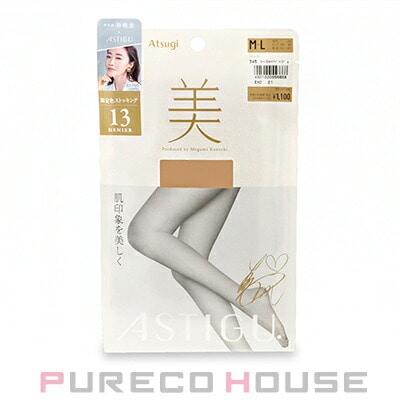 アツギ アスティーグ 【美】 肌印象を美しく ストッキング M~L #345 シースルーベージュ