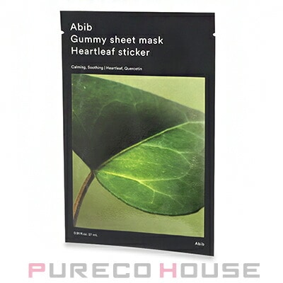 Abib (アビブ) Gummy シートマスク 27ml #ハートリーフ ステッカー
