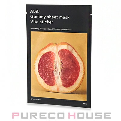 Abib (アビブ) Gummy シートマスク 27ml #ビタC ステッカー