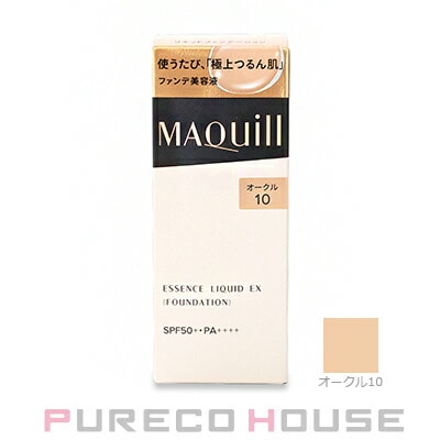 資生堂 マキアージュ エッセンスリキッド EX (ファンデーション・美容液) SPF50+・PA++++ 24ml #オークル10