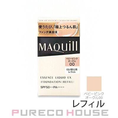 資生堂 マキアージュ エッセンスリキッド EX (ファンデーション・美容液) SPF50+・PA++++ 24ml #ベビーピンクオークル00 レフィル