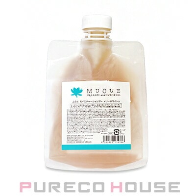 MUCUE (ムクエ) モイスチャーシャンプー メリーホワイト a 600ml レフィル