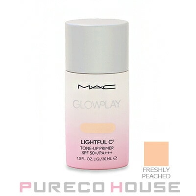 【M.A.C】マック グロー プレイ ライトフル C3 トーン アップ プライマー SPF50+・PA+++ 30ml #フレッシュ ピーチ