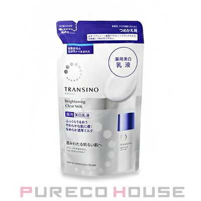 トランシーノ 薬用 ブライトニング クリアミルク (美白乳液) 90ml レフィル 【医薬部外品】