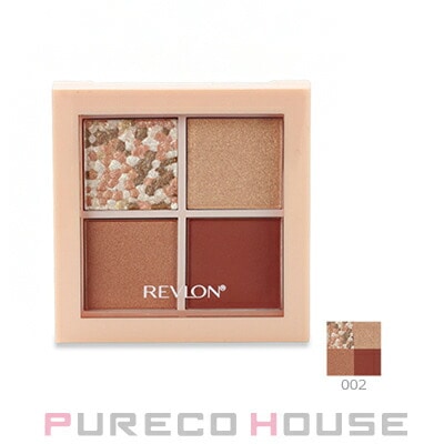 REVLON (レブロン) ダズル アイシャドウ クアッド #002 サンセット ブリック