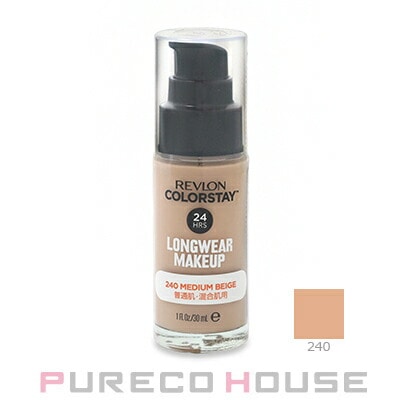 REVLON (レブロン) カラーステイ ロングウェア メイクアップ (ファンデーション) SPF15・PA++ 30ml #240 ミディアム ベージュ