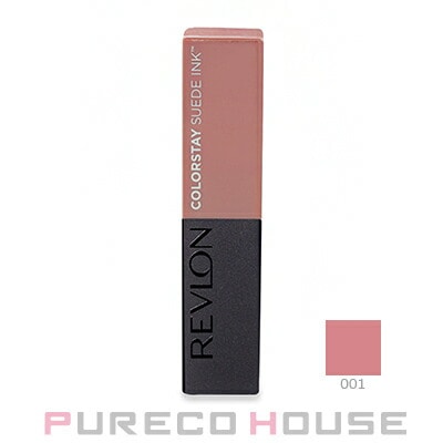 REVLON (レブロン) カラーステイ スウェード インク リップスティック (リップカラー) 2.55g #001 ガット インスティンクト