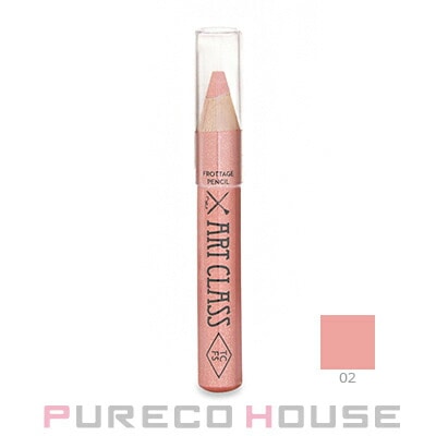 too cool for school (トゥークールフォースクール) アートクラス フロッタージュ ペンシル 1.1g #02 ROSY DEW