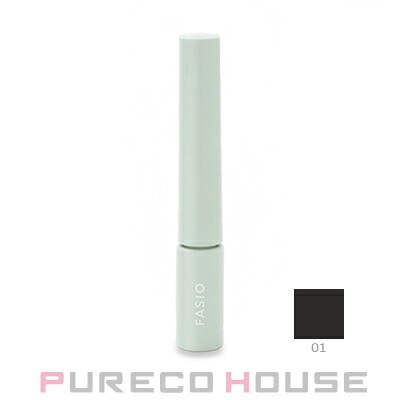 コーセー ファシオ にじまない リキッド アイライナー 3g #01 濃密ブラック