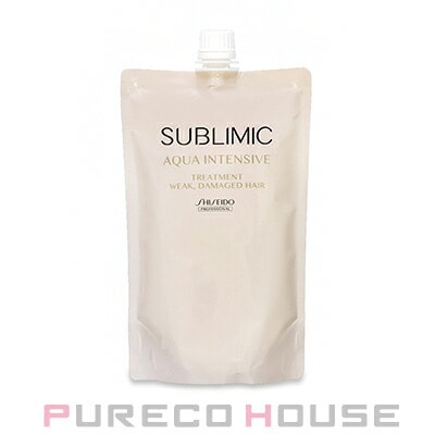 資生堂 プロフェッショナル サブリミック アクアインテンシブ トリートメントW h 450g レフィル