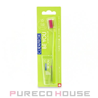 CURAPROX (クラプロックス) クラプロックスビーユー 歯ブラシ+歯みがき パック #アップル+アロエ