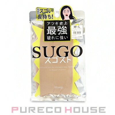 アツギ 史上最強破れに強い スゴスト M～L #323 シアーベージュ
