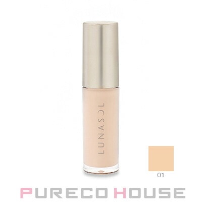 カネボウ ルナソル シームレス コレクティング リクイド 5.3g #01 バニラベージュ