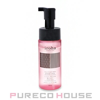 iroha (イロハ) インティメートウォッシュ フォームタイプ ダマスクローズとゼラニウムの香り (ボディ用洗浄料) 150ml