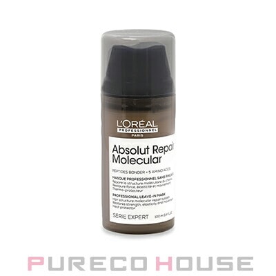 【並行輸入品】 ロレアル プロフェッショナル セリエ エクスパート アブソルート R モレキュラー プロフェッショナル リーブイン (洗い流さないヘアトリートメント) 100ml