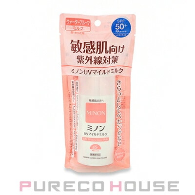 ミノン UVマイルドミルク SPF50+・PA++++ 80ml 【医薬部外品】
