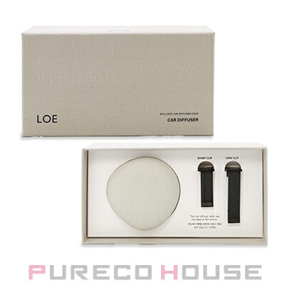 LOE (ローエ) カーディフューザー #ホワイト シャツ