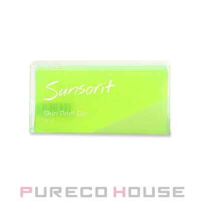 Sunsorit (サンソリット) スキンピールバー AHA (枠練洗顔石鹸) 135g