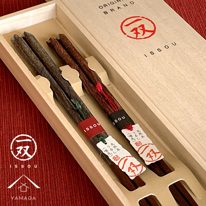 箸 オーロラ ギフト 一双 ギフト箸 ペア プレゼント 記念品 母の日 父の日 敬老の日 結婚記念日 結婚祝い 引出物 日本製 国産 記念日 漆器 お祝い いい夫婦の日 桐箱入り 二膳 男性 女性 ペア 結ギフト