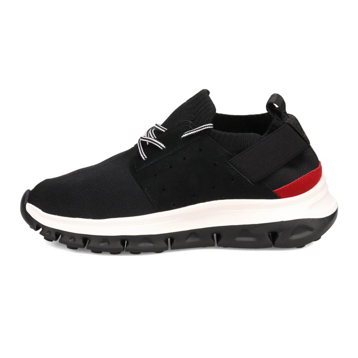 モデロ MODELLO レースアップカジュアルスニーカー DM6522 BLACK M(25.0~25.5cm)