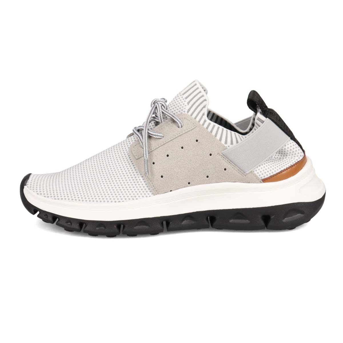 モデロ MODELLO レースアップカジュアルスニーカー DM6522 WHITE/L-GRAY M(25.0~25.5cm)