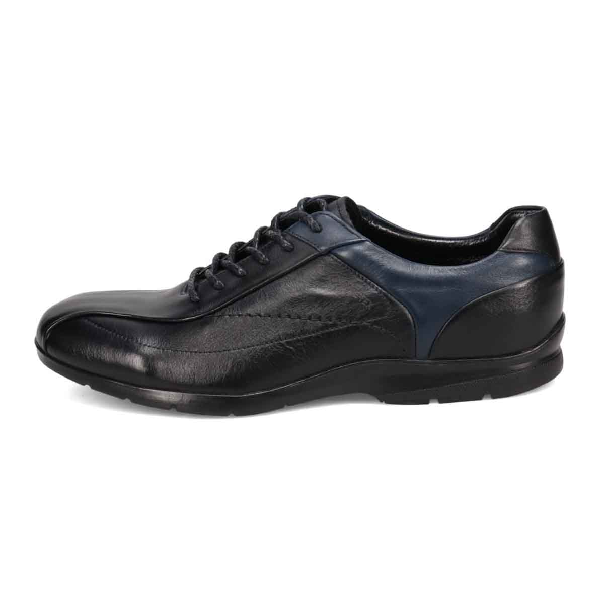 【GORE-TEX】マドラスウォーク madras Walk 「Recovery Shiatsu Insole」搭載で指圧効果により血行をよくする。 全天候快適 カジュアルシューズ MW7700R BLACK/NAVY 25