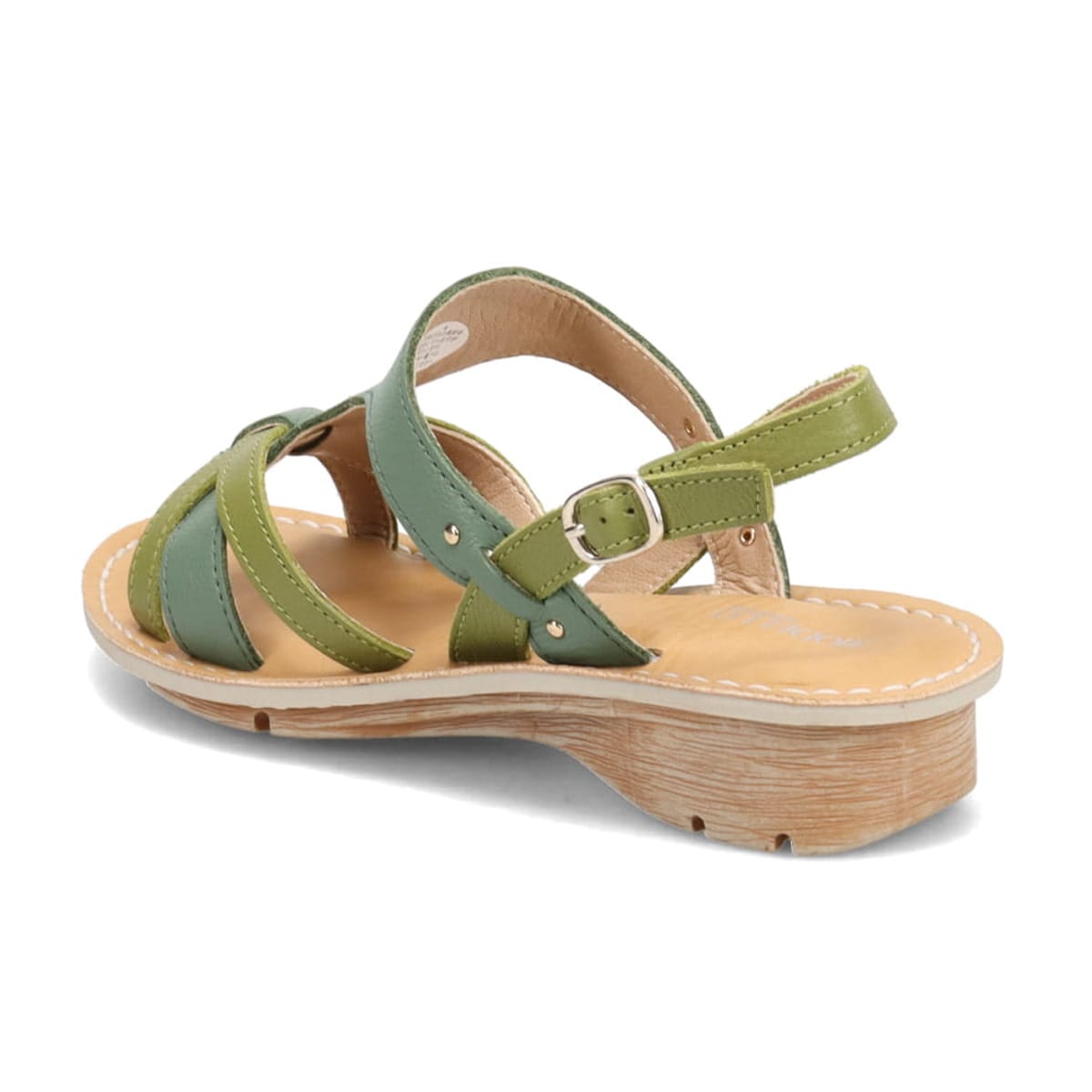 モデロ MODELLO クリーンナチュラル サンダル DML7128 GREEN/C M(23.0~23.5)