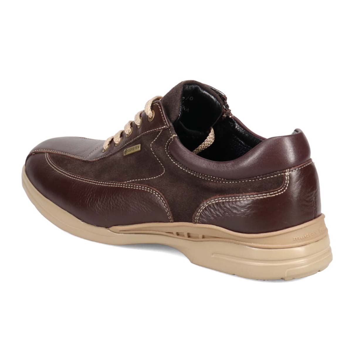 【GORE-TEX】マドラスウォーク madras Walk 「Recovery Shiatsu Insole」搭載で指圧効果により血行をよくする。 全天候快適 ゴアテックス レースアップタウンカジュアルシューズ MW7400R D-BRNWN/D-BROWN 25