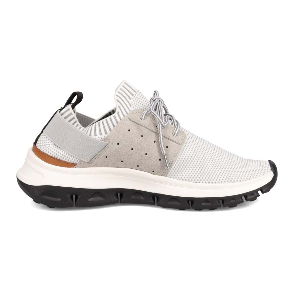 モデロ MODELLO レースアップカジュアルスニーカー DM6522 WHITE/L-GRAY M(25.0~25.5cm)