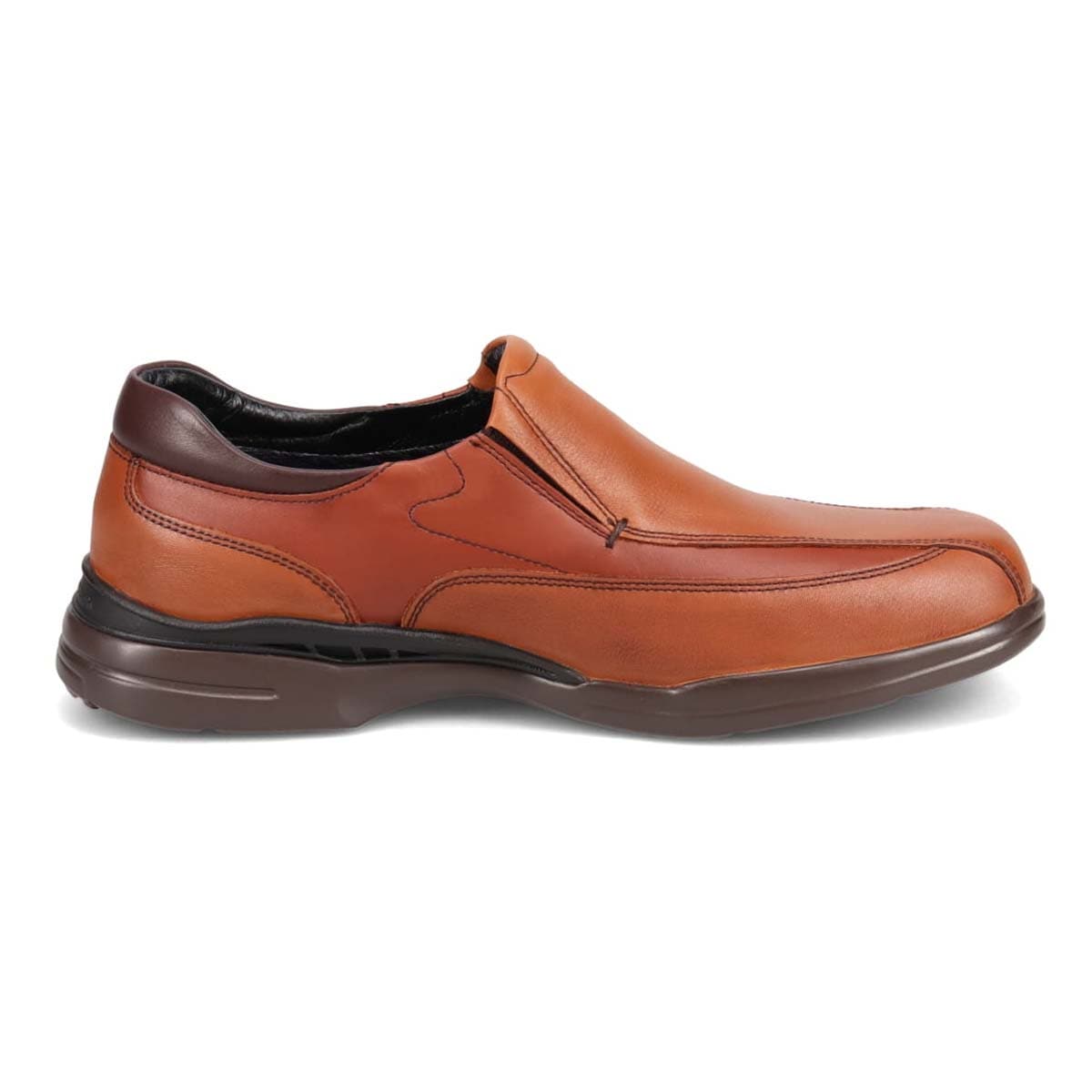 【GORE-TEX】マドラスウォーク madras Walk 「Recovery Shiatsu Insole」搭載で指圧効果により血行をよくする。 全天候快適 ゴアテックス スリッポンタウンカジュアルシューズ MW7401R L-BROWN/BROWN 25