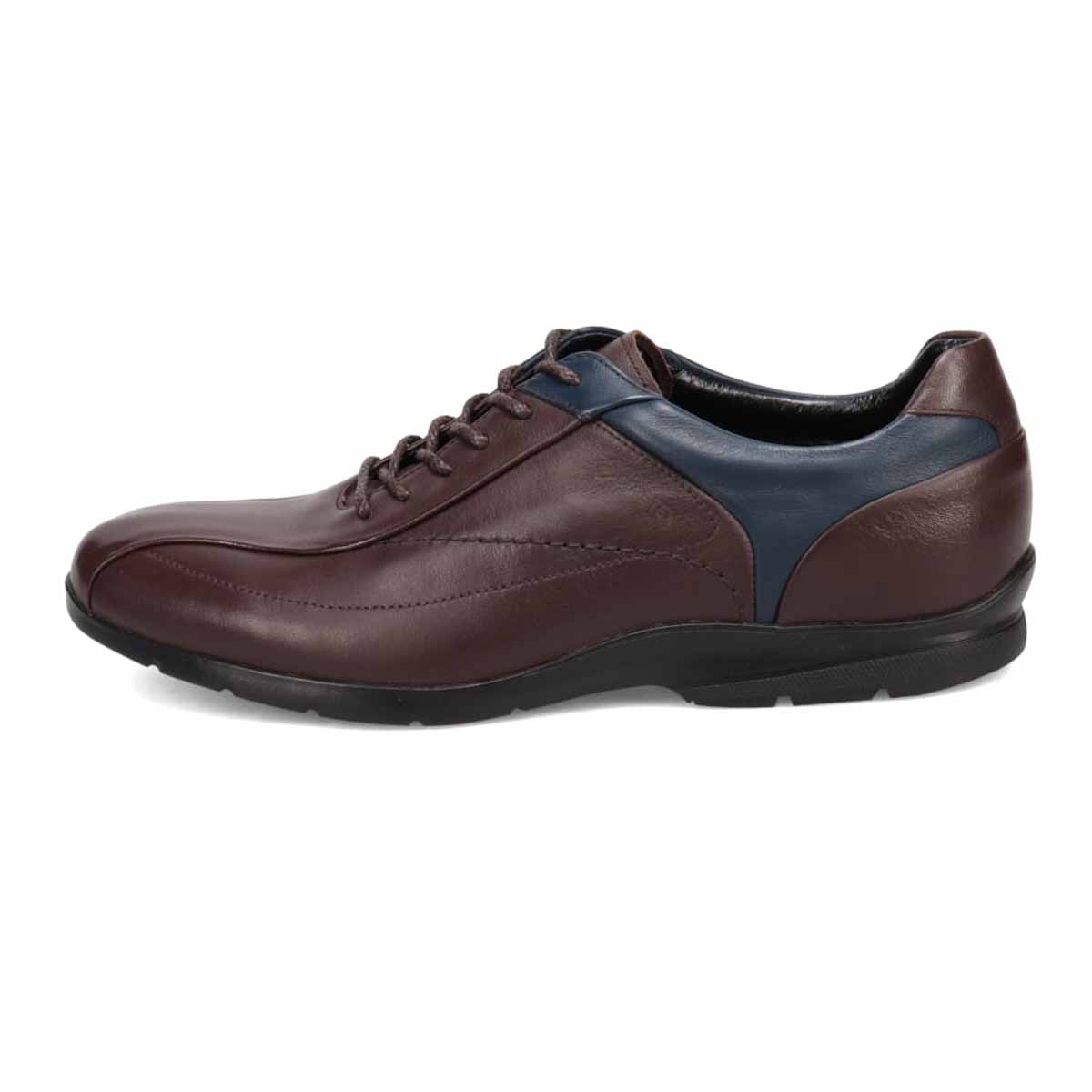 【GORE-TEX】マドラスウォーク madras Walk 「Recovery Shiatsu Insole」搭載で指圧効果により血行をよくする。 全天候快適 カジュアルシューズ MW7700R D-BROWN/NAVY 25