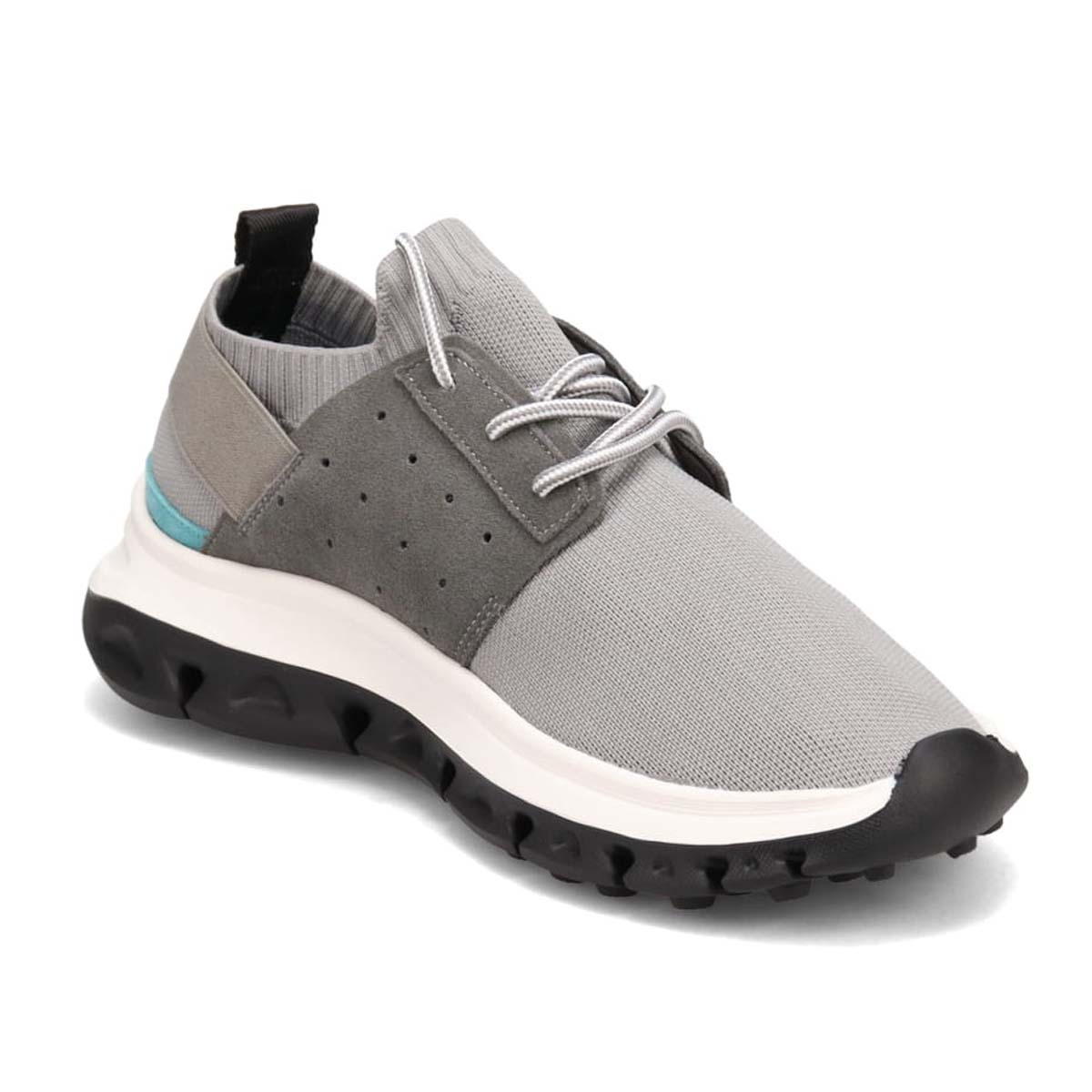 モデロ MODELLO レースアップカジュアルスニーカー DM6522 L-GRAY M(25.0~25.5cm)