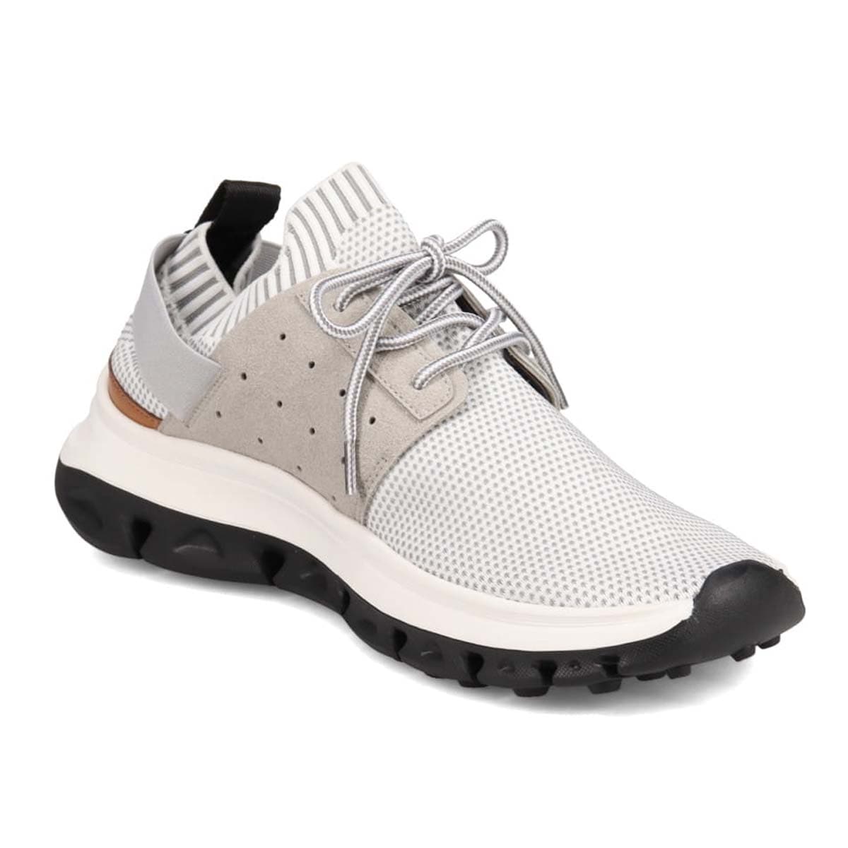 モデロ MODELLO レースアップカジュアルスニーカー DM6522 WHITE/L-GRAY M(25.0~25.5cm)